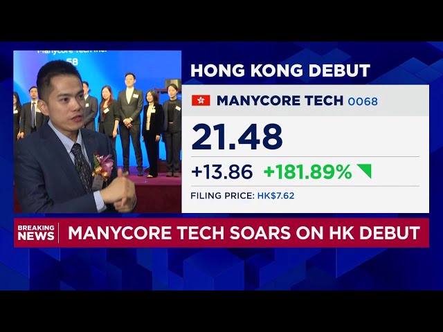 Spatial intelligence is the next phase of AI, says Manycore Tech CEO after strong Hong Kong debut