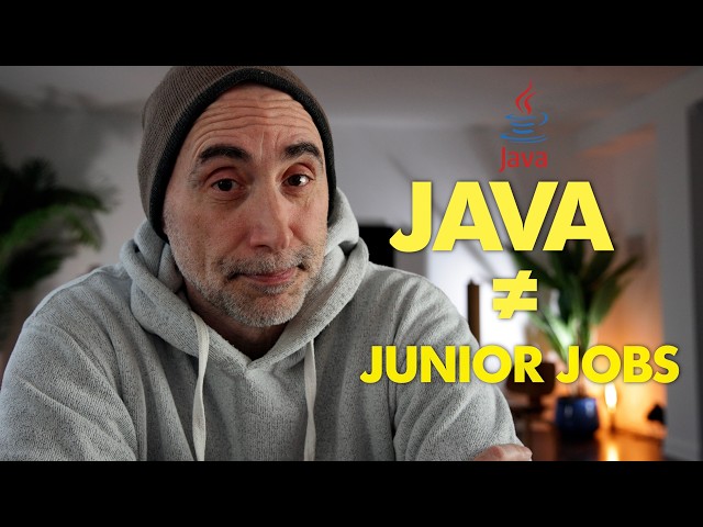 Java Junior Jobs are no longer a thing …
