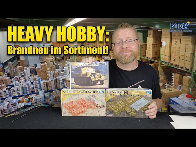 NEW MANUFACTURER: Heavy Hobby in Detail! 🔥 Hybrid Kits in 1:72 Scale with 3D Printing! MBK #1470
