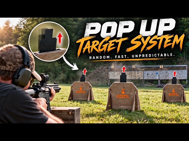 These Targets Pop Up Randomly… Can You Hit Them?