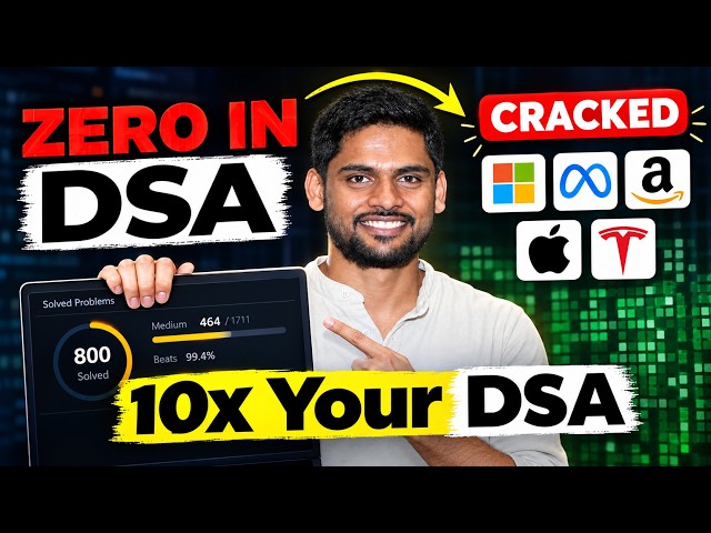 Fastest Way to Learn DSA (Even if your logic is weak)