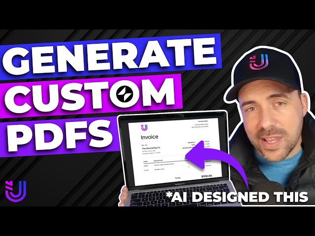 Generate Custom PDFs in Glide from ANY TEMPLATE (Full Tutorial)