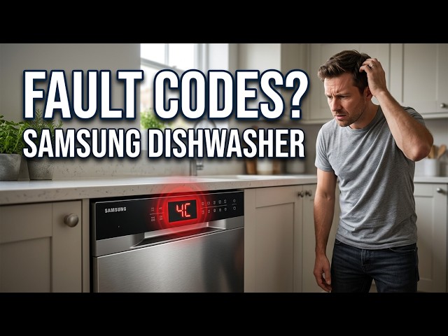 Samsung Dishwasher Fault Codes: Quick Fix Guide | 4C, 5C, OE, LC & More