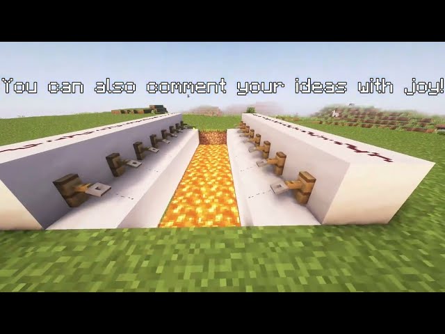 How to build a VERY SAFE Lava Bridge in Minecraft 1.21+