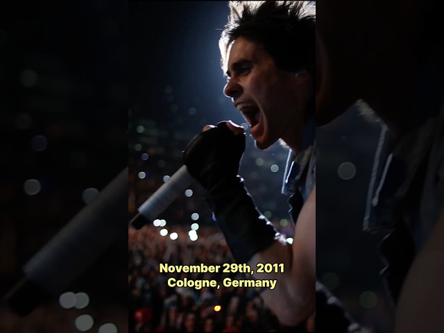 𝗧𝗵𝗲 𝗞𝗶𝗹𝗹 live in Cologne, Germany 🇩🇪November 29th, 2011