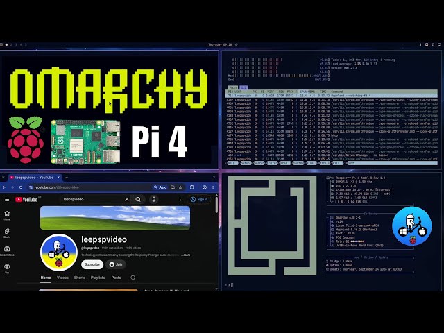 This Linux May make you switch. Omarchy on Raspberry Pi.