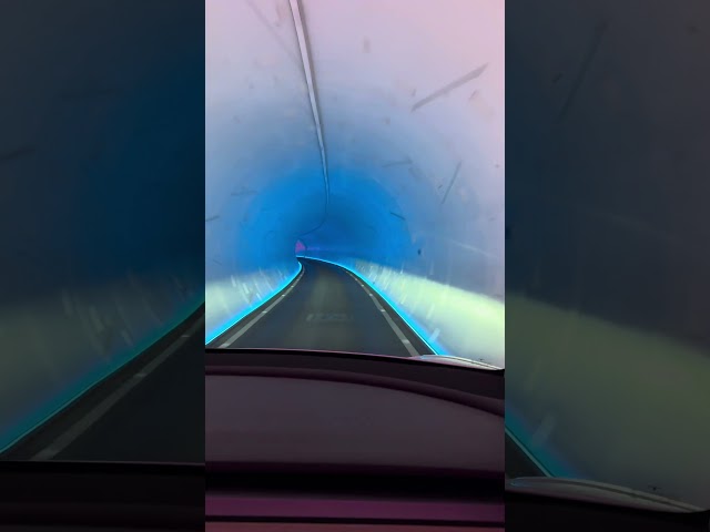 The Tesla Vegas Loop at Las Vegas Convention Center #tesla #vegas #defcon