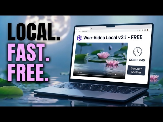 WAN 2.1 Is FREE - Here's How To Install It Locally In Under 8 Minutes