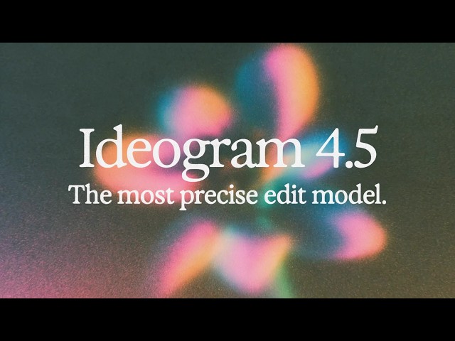 Introducing Ideogram 4.5: The Most Precise Edit Model