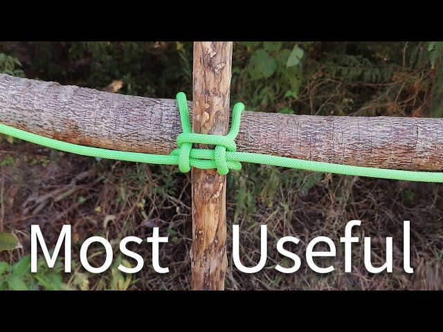How to Tie the Most Useful Knots in the World