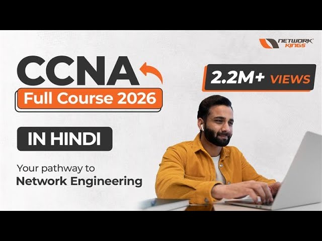Free CCNA Full Course in Hindi | Start Your Networking Career Today!