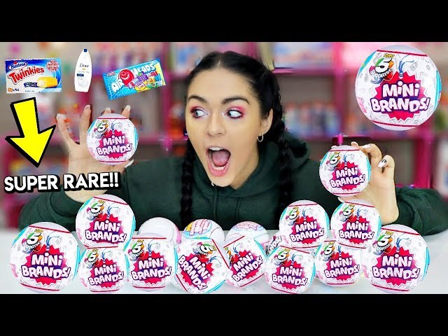 Unboxing MINI BRANDS *SUPER RARE*