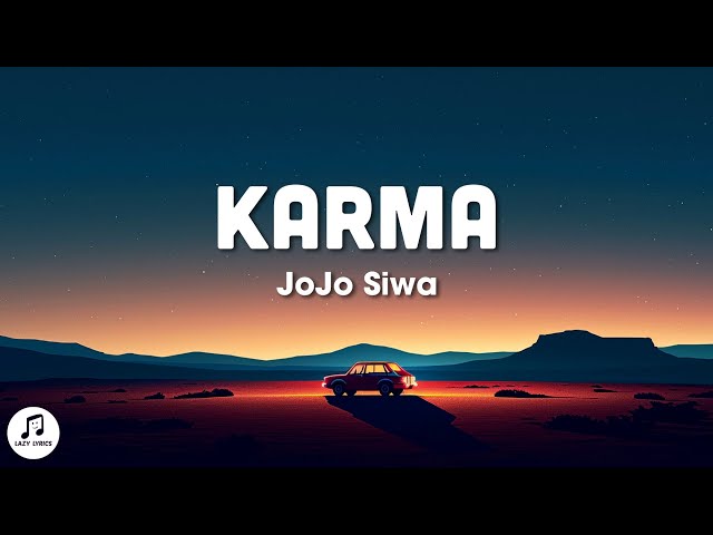 JoJo Siwa - Karma (Lyrics)