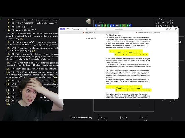 Working Through 027: The Art of Computer Programming
