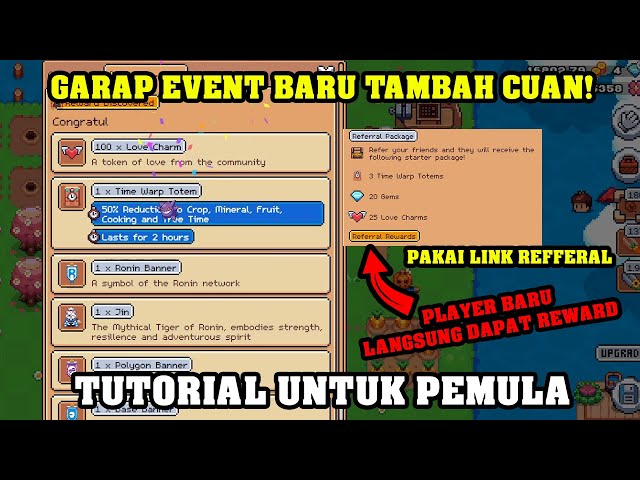 MAKIN CUAN ! EVENT BARU DI GAME PENGHASIL UANG ANDROID/PC SUNFLOWER LAND #3