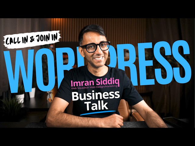 Let's Talk about your Web Design Business - 17:00pm UTC - Join the Live Chat