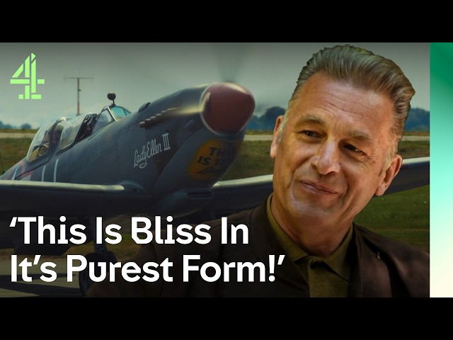 Chris Packham Takes A Ride In A Spitfire In Memory Of His Late Father | Perfect Pub Walks