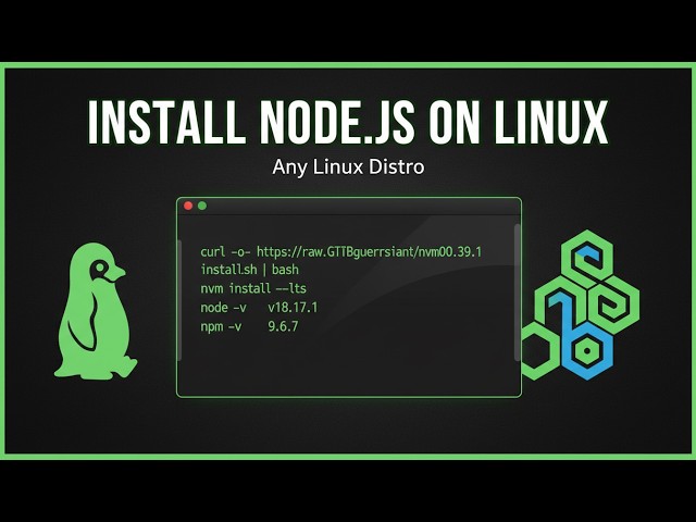How To Install NodeJS (Any Version) On any Linux