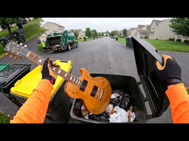 Saved a Les Paul from the Garbage Truck