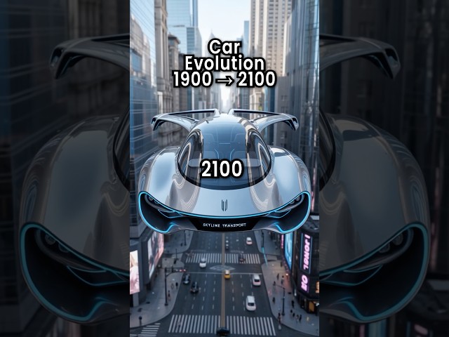 Evolution of Cars: From 1900 to 2100 🚘