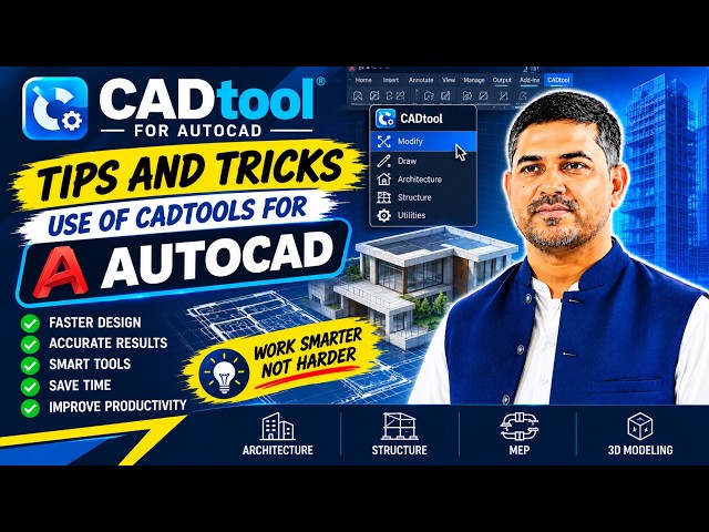 How to Draw Road Signs in AutoCAD with CadTools, Step by Step Guide. Video-3/3