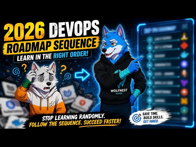 DevOps Roadmap 2026 — Complete Guide From Zero to Production