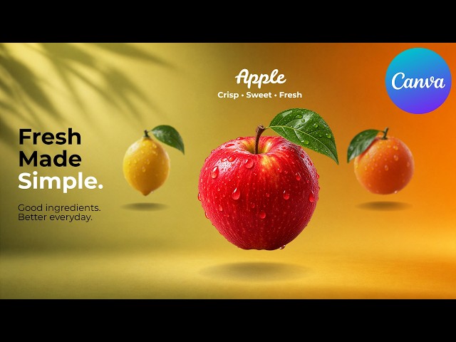 3D Floating Object Animation | Canva Tutorial