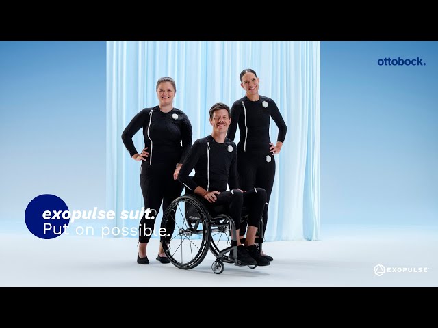 Put on Possible with the exopulse suit. | Ottobock