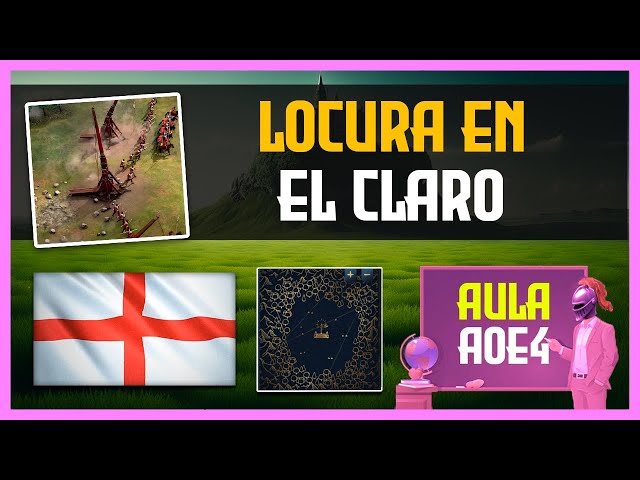 🧑‍🎓 LOCURA en claro de montaña | AULA Age of Empires 4