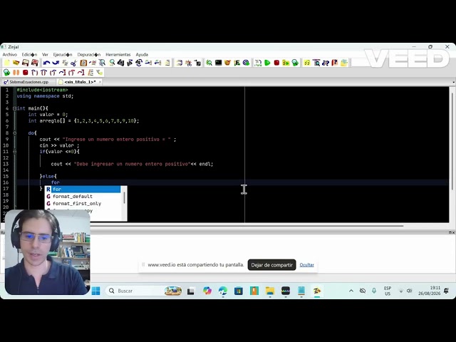 Tutorial de programación básica en C++