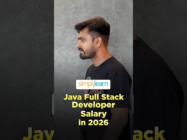 Salary of Java Developer | How Much does a Java Developer Make? #shorts #simplilearn