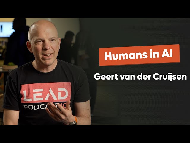 Geert van der Cruijsen - Humans in AI
