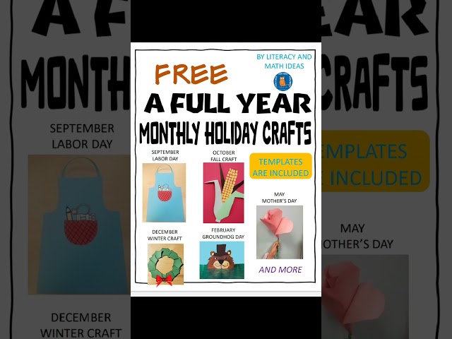 Free Classroom Holiday/Seasonal Crafts