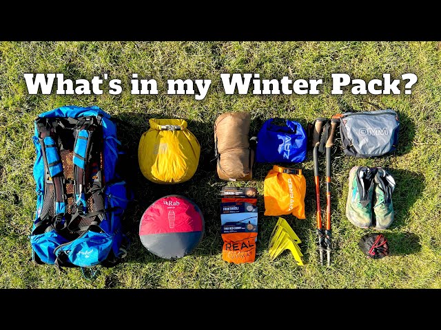What's in my Bag? What I Take on WINTER Backpacking & Wild Camping Trips