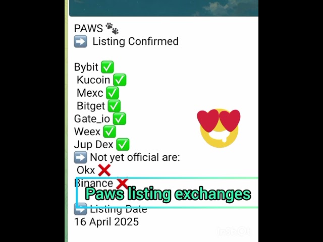 paws airdrop