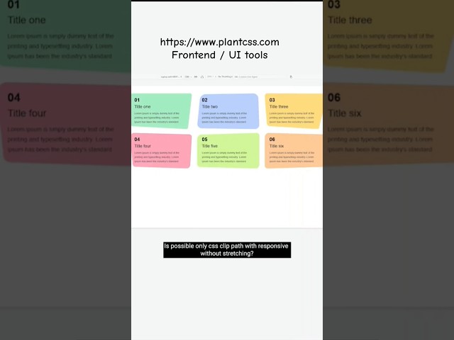 css clip path polygon rounded corners #html #css #figma #svg #cssclippath