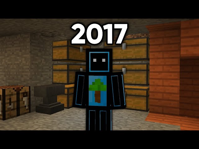 Exploring One of My First Minecraft Worlds