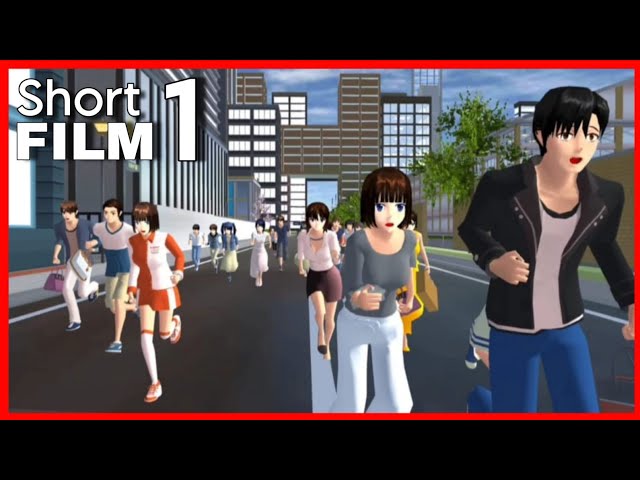 Robot Invade the City [SHORT FILM] - SAKURA School Simulator