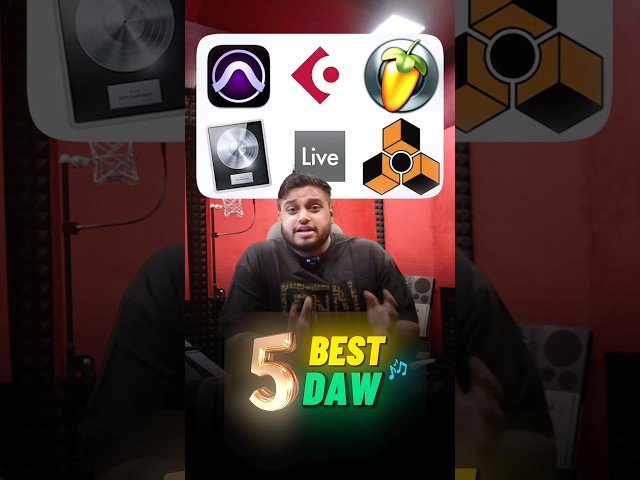 5 Best Daw For Music Production 🔥 #flstudiowithkurfaat #vocalmixing #flstudiowithkurfaat