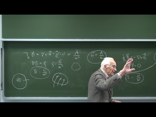 Prof Iwo Białynicki-Birula "Classical and quantum electromagnetism Part I"
