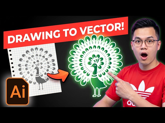 Stop Doing It Wrong! Turn Any Drawing into a Vector Fast