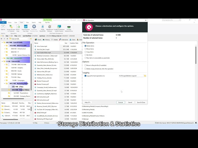 Enterprise Storage Analysis & Cleanup Tool | SpaceObServer Walkthrough |