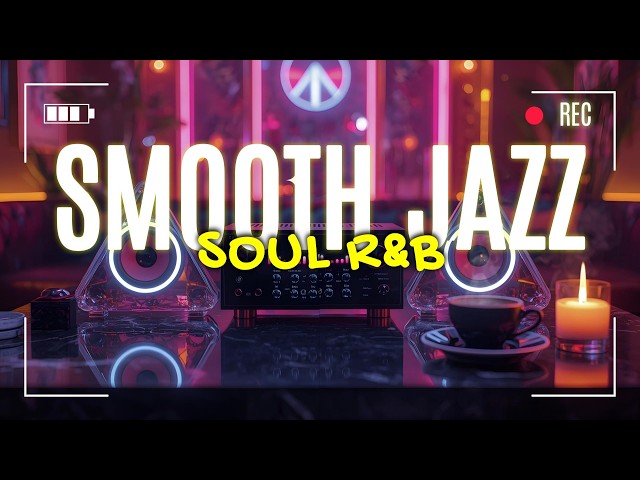 Soothing Smooth Jazz Soul R&B Instrumental - Soft Live Music for Deep Focus & Study