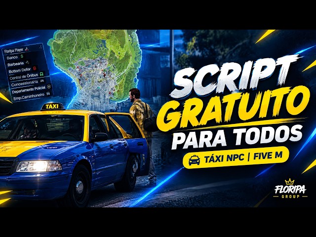 SCRIPT DE TÁXI NPC NO FIVEM GRÁTIS! | Base Creative para Servidores RP