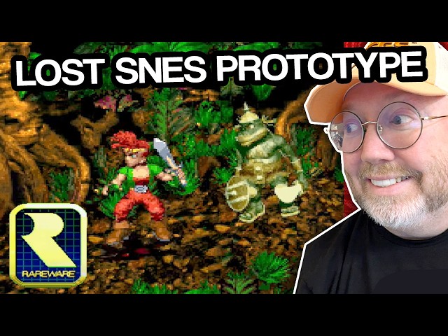 Long Lost SNES Prototype by Rare DUMPED! Project Dream