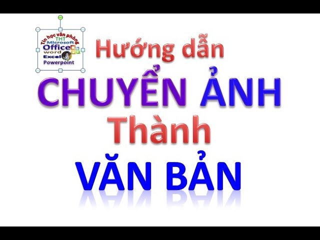 Cách chuyển ẢNH thành VĂN BẢN sử dụng google drive | Thủ thuật tin học