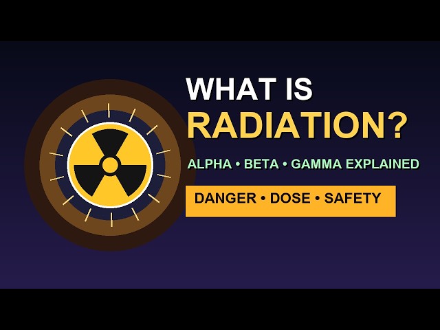 What Is Radiation? Alpha, Beta, Gamma & Safety Explained