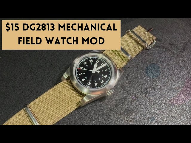 How to DIY Aliexpress Watch Step-by-Step Tutorial with DG2813 Movement | Miyota 8215