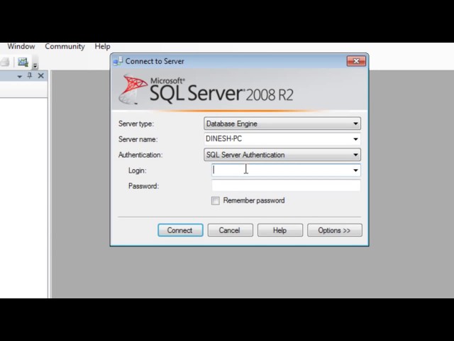 How to create user in SQL Server 2008 R2 ??