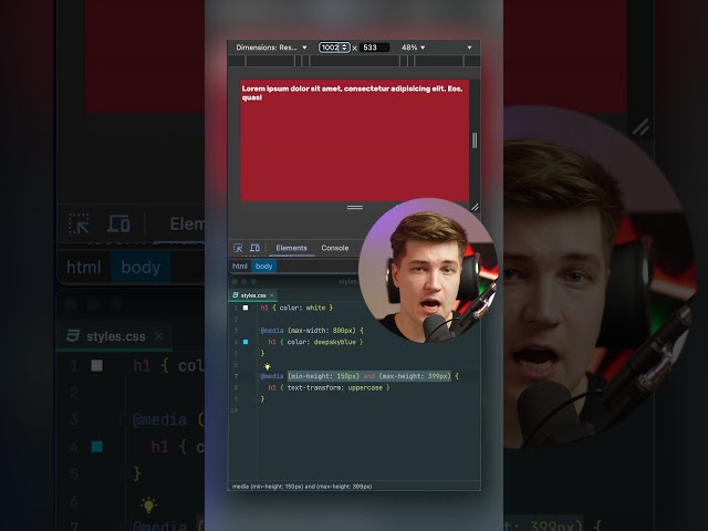 CSS Медиазапросы в новом синтаксисе!